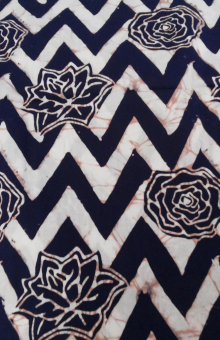 Batik Cap Motif Bunga NR226