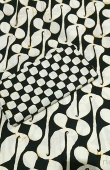 Parang Putih Hitam Besar PR013